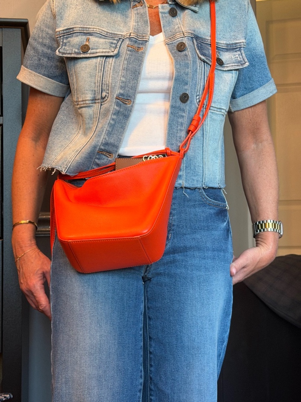 Authentic mini hammock hobo LOEWE BAG